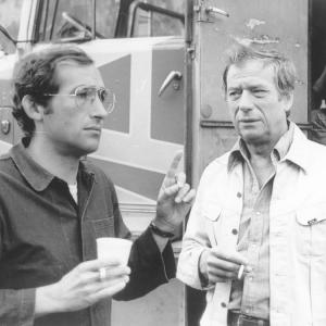 Still of Alain Corneau and Yves Montand in Le choix des armes 1981