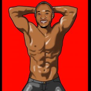 Animation of Jermaine Montell as David from the Play BBoy Blues
