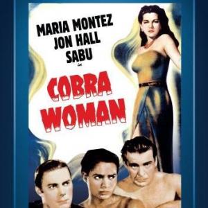Lon Chaney Jr Jon Hall Maria Montez and Sabu in Cobra Woman 1944