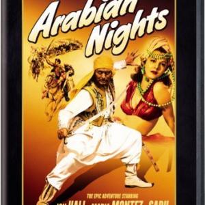Jon Hall and Maria Montez in Arabian Nights (1942)