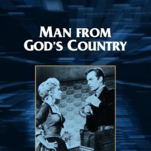 George Montgomery and Randy Stuart in Man from Gods Country 1958