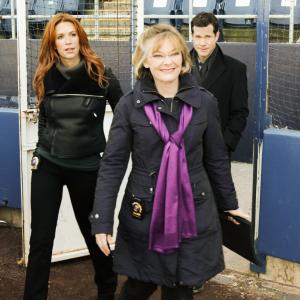 Still of Jane Curtin Poppy Montgomery and Dylan Walsh in Unforgettable 2011