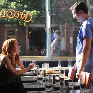 Still of Poppy Montgomery and Chad Lindsey in Unforgettable 2011