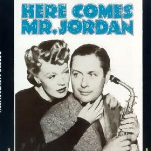 Rita Johnson and Robert Montgomery in Here Comes Mr Jordan 1941