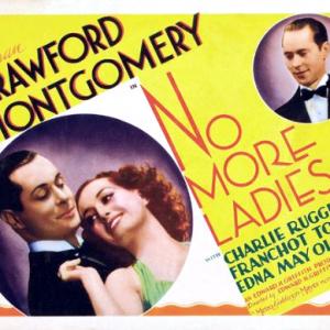 Joan Crawford, Robert Montgomery and Franchot Tone in No More Ladies (1935)