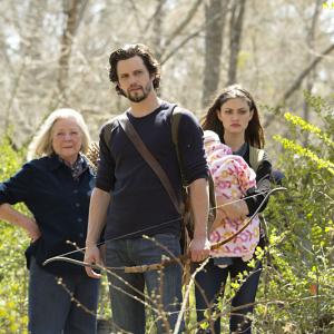 Still of Debra Mooney Nathan Parsons and Phoebe Tonkin in The Originals 2013