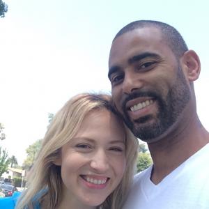 On Set with Beth Riesgraf