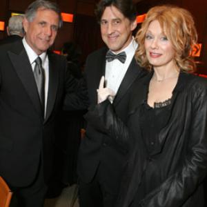 Cameron Crowe Leslie Moonves and Nancy Wilson at event of The 79th Annual Academy Awards 2007