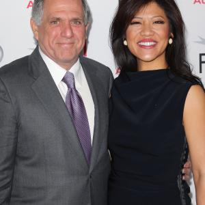 Julie Chen and Leslie Moonves at event of Groja Liuvinas Deivisas (2013)