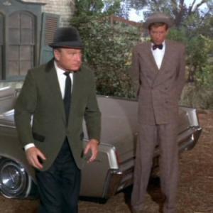 Still of Eddie Albert and Alvy Moore in Green Acres 1965