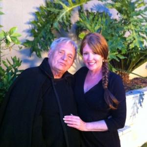 Carlene Moore with Bo Hopkins on Of God and Kings