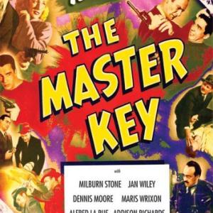 Dennis Moore and Jan Wiley in The Master Key 1945