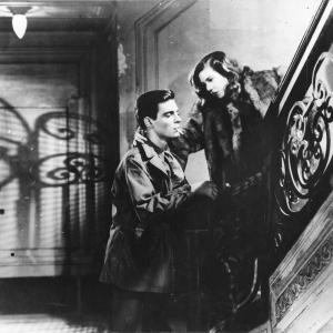Still of Maria Michi and Gar Moore in Paisagrave 1946
