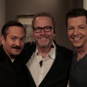 With Thomas Lennon and Sean Hayes