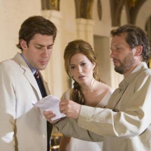 Ken Kwapis, Mandy Moore and John Krasinski in License to Wed (2007)