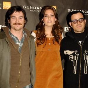 Billy Crudup Mandy Moore and Justin Theroux at event of Dedication 2007