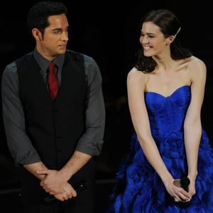 Mandy Moore and Zachary Levi