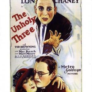 Mae Busch, Lon Chaney and Matt Moore in The Unholy Three (1925)