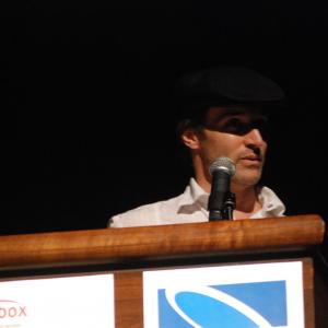 Darren Moorman at the Broadstreet Film Festival