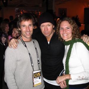 Sundance Film Festival Darren Moorman, Krista Moorman and Donnie Wahlberg