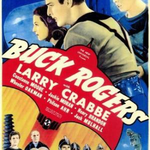 Buster Crabbe Constance Moore and Jackie Moran in Buck Rogers 1939