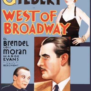 El Brendel John Gilbert and Lois Moran in West of Broadway 1931