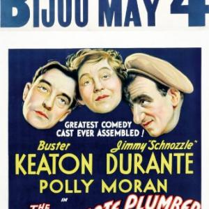 Buster Keaton, Jimmy Durante and Polly Moran in The Passionate Plumber (1932)