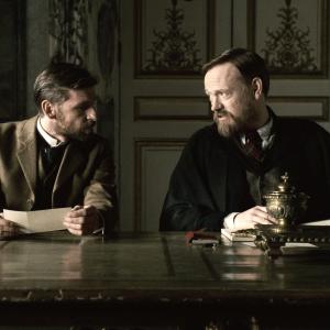 Still of Jared Harris and Sebastian Moran in Serlokas Holmsas Seseliu zaidimas 2011