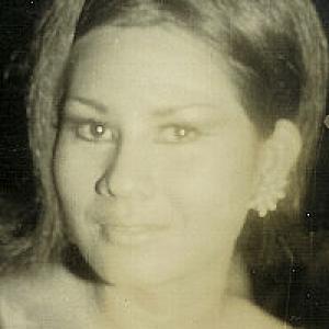 1968 promotional photo of Sofia Moran taken at LVN Studios in Manila, Philippines