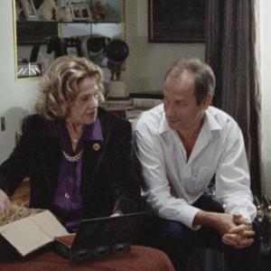 Still of Hippolyte Girardot and Jeanne Moreau in Plus tard 2008