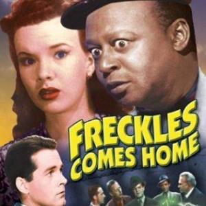 Johnny Downs Mantan Moreland and Gale Storm in Freckles Comes Home 1942