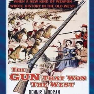 Dennis Morgan in The Gun That Won the West (1955)