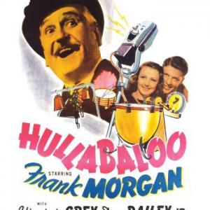 Dan Dailey, Virginia Grey and Frank Morgan in Hullabaloo (1940)