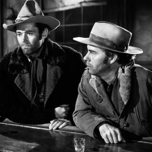 Still of Henry Fonda and Harry Morgan in The Ox-Bow Incident (1943)