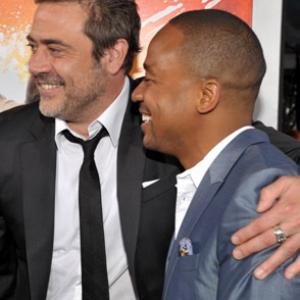 Jeffrey Dean Morgan and Columbus Short at event of The Losers 2010