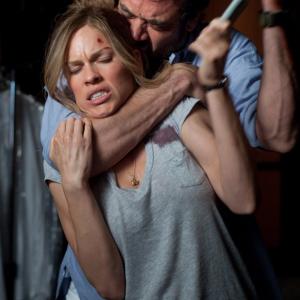 Still of Hilary Swank and Jeffrey Dean Morgan in The Resident (2011)