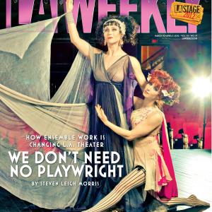 LA Weekly cover with Molly Morgan and Bonnie Morgan