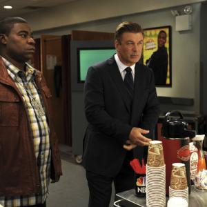 Still of Alec Baldwin and Tracy Morgan in 30 Rock 2006