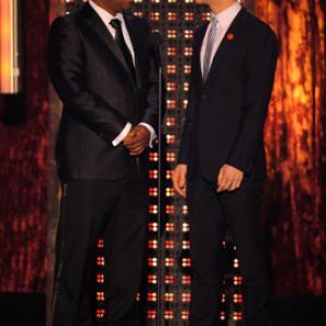 Joseph GordonLevitt and Tracy Morgan at event of 15th Annual Critics Choice Movie Awards 2010