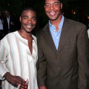 Marcus Allen and Tracy Morgan