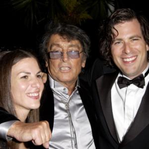 Nanette Burstein, Robert Evans and Brett Morgen at event of The Kid Stays in the Picture (2002)