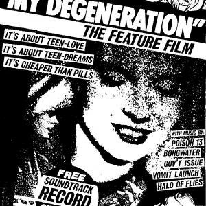 MY DEGENERATION poster 1989