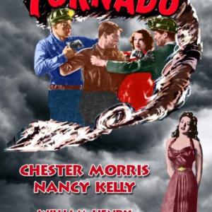 William Henry Nancy Kelly Gwen Kenyon and Chester Morris in Tornado 1943
