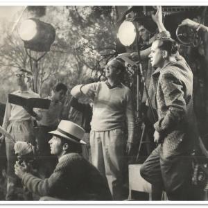 Ernest Morris, Director - On Set