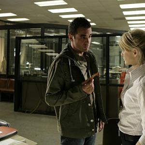 Still of Bobby Cannavale and Kathryn Morris in Cold Case (2003)