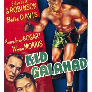 Humphrey Bogart Edward G Robinson and Wayne Morris in Kid Galahad 1937