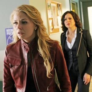 Still of Jennifer Morrison and Lana Parrilla in Once Upon a Time 2011