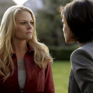 Still of Jennifer Morrison and Lana Parrilla in Once Upon a Time (2011)