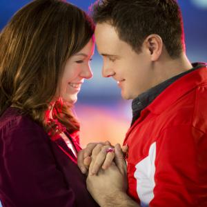 Still of Kirby Morrow and Rachel Boston in Ring by Spring (2014)