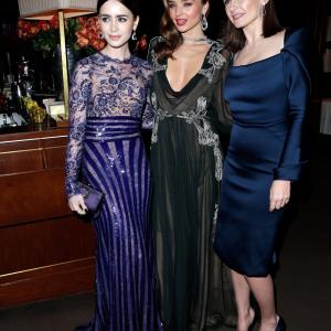 Emily Mortimer, Miranda Kerr and Lily Collins